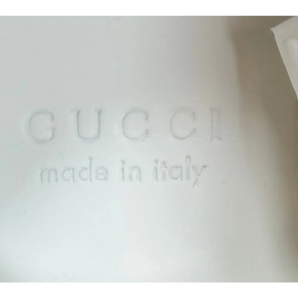 Size 8US - Gucci Ace GG Metallic Silver NEW